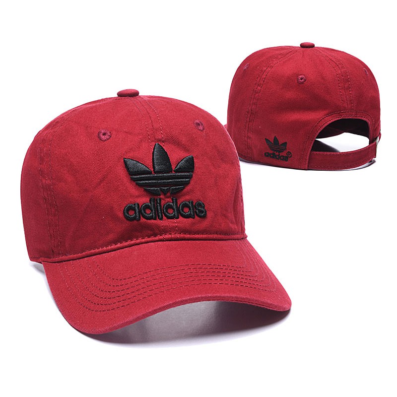 adidas trefoil denim baseball hat