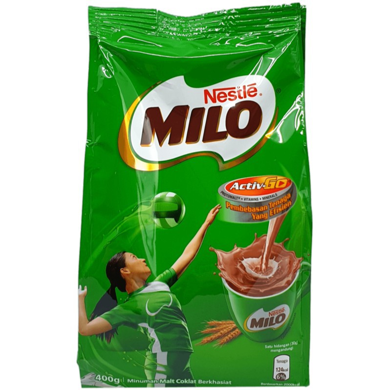 MY Milo Refill Pack 400gm | Shopee Malaysia