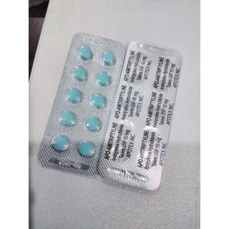 Apo Amitriptyline Hydrochloride 10mg Shopee Malaysia