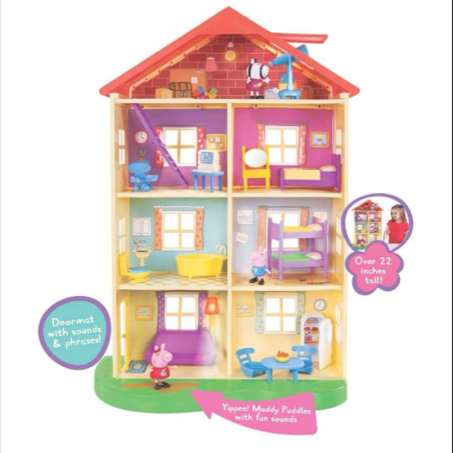 Peppa Pig Lights and Sounds Family Home 