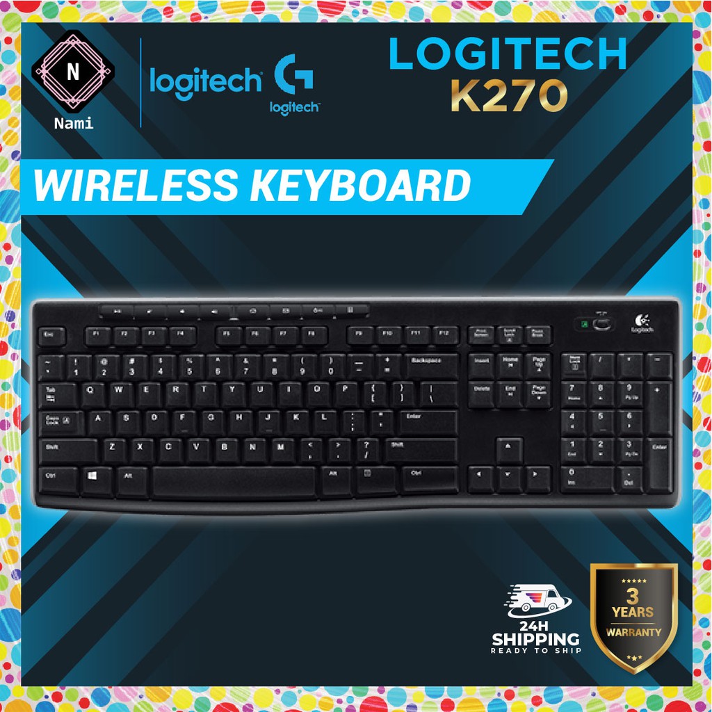 Logitech K270 Wireless Keyboard | Shopee Malaysia