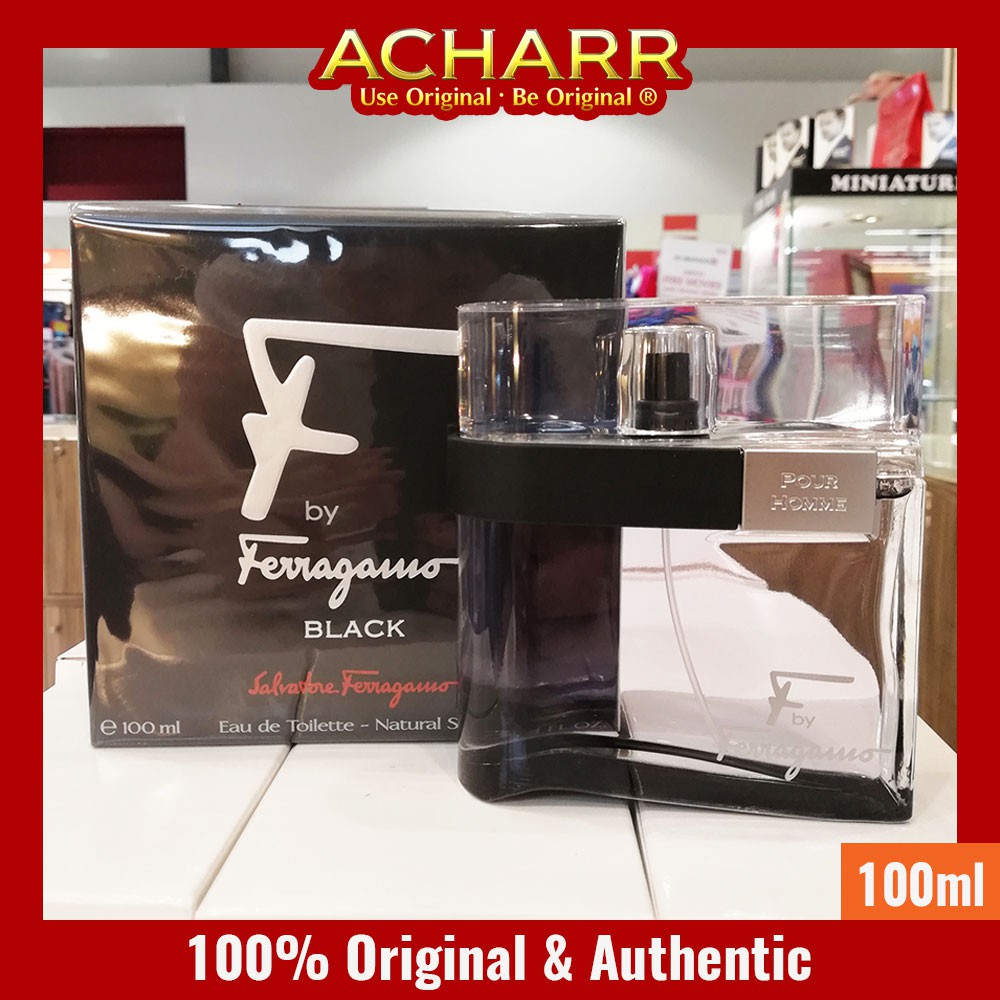 [100% Original] Salvatore Ferragamo F Pour Homme Black (F Black) EDT Perfume (100ml / Decant 8ml)