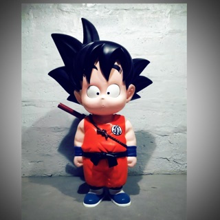 kid goku statue