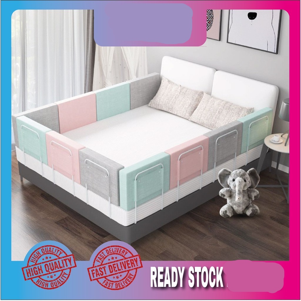 3rd generation soft cushion bed safety guardrail bed fence bed gate