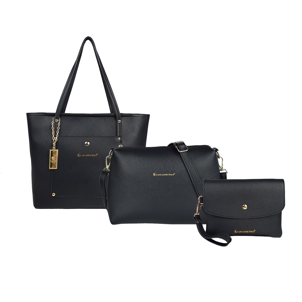 lancaster polo saffiano