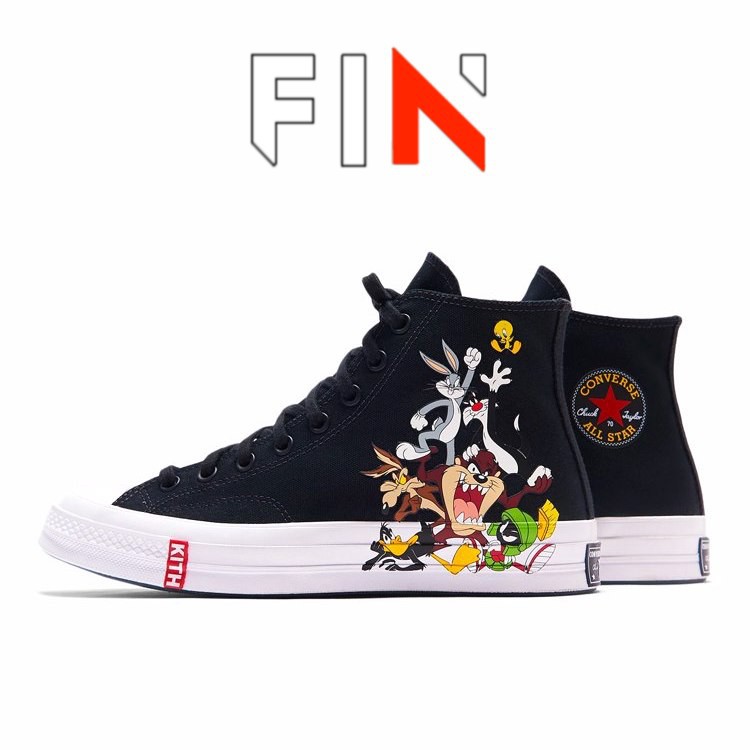 KITH x Looney Tunes x Converse Chuck Taylor 70s joint Bugs Bunny 80th  birthday joint canvas shoes | Shopee Malaysia