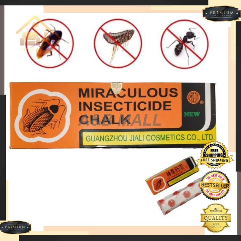 Kapur Lipas MIRACULOUS INSECTICIDE CHALK Shopee Malaysia