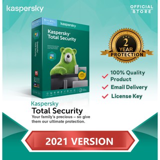 Kaspersky Total Security 2022 2Years / 1Device (Premium Antivirus)