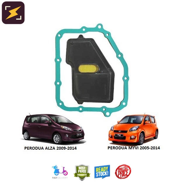 AUTO FILTER / GEAR BOX FILTER & GASKET SET  PERODUA MYVI 20052014