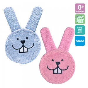 MAM Oral Care Rabbit 0 Months+ (pink / Blue)