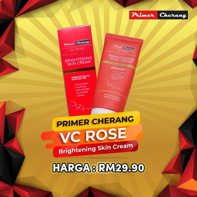 Buy VC ROSE Brightening Skin Cream  SeeTracker Malaysia