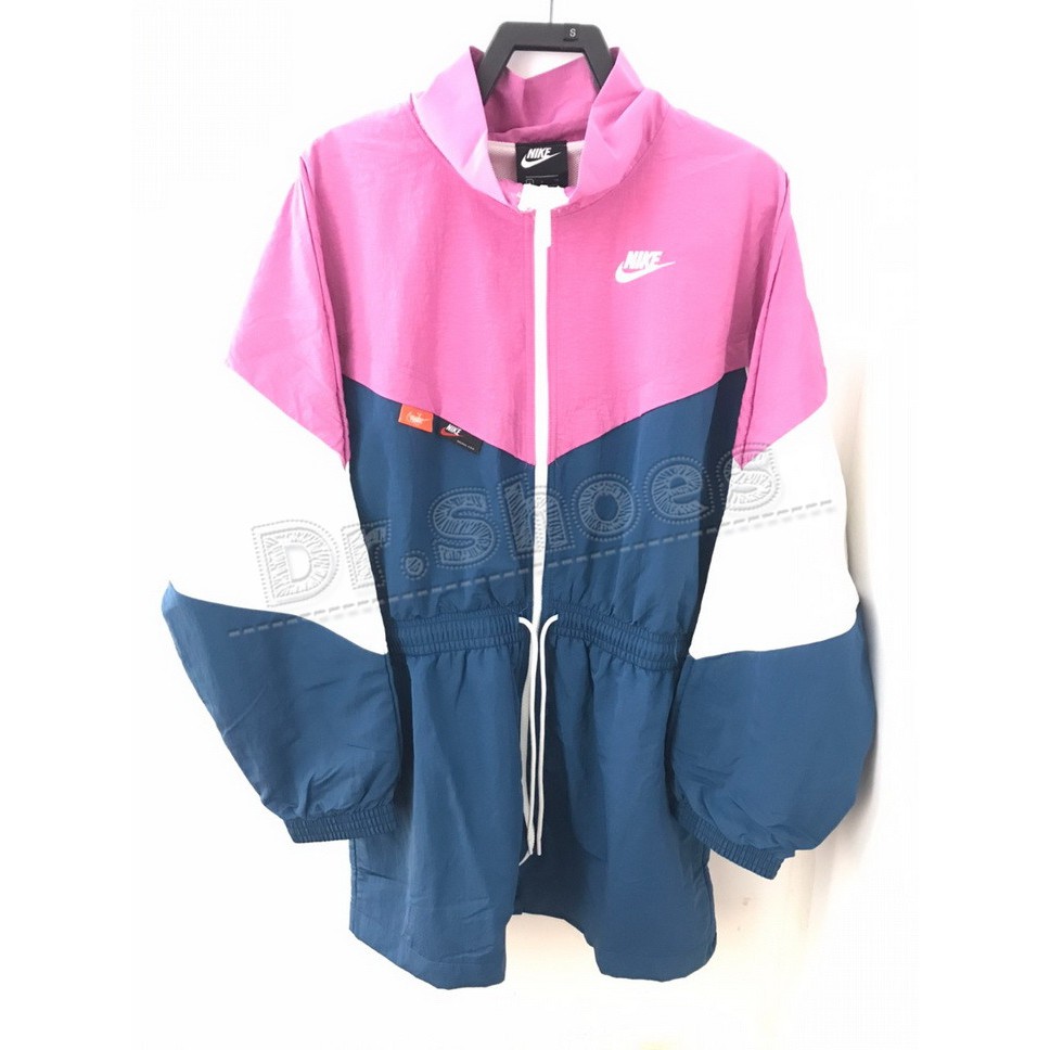 pink and blue nike jacket