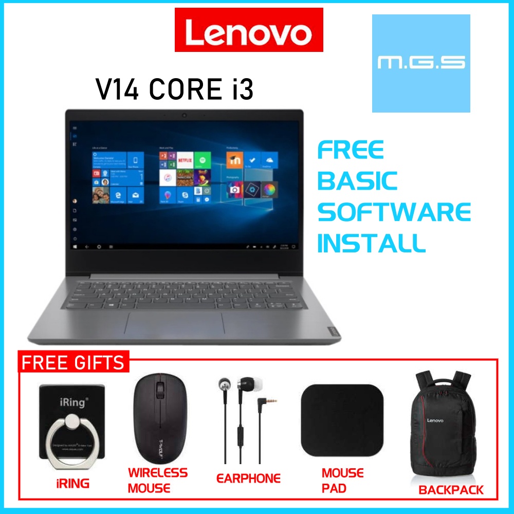 Lenovo v14 อินเทล i3 1115G4 ITL G2-14 นิ้วแล็ปท็อป i3-1115G4 W10 อัสซุส i3 i3 i3 – i3 – i3 – i3 – i3book –เกียรติยศ