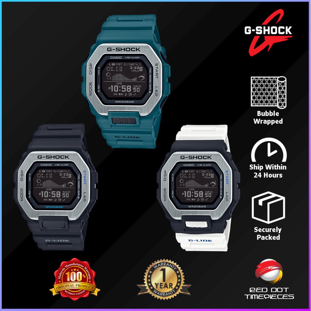 Casio G Shock Gbx 100 Gbx100 G Lide Glide 100 Authentic 1 Year Warr