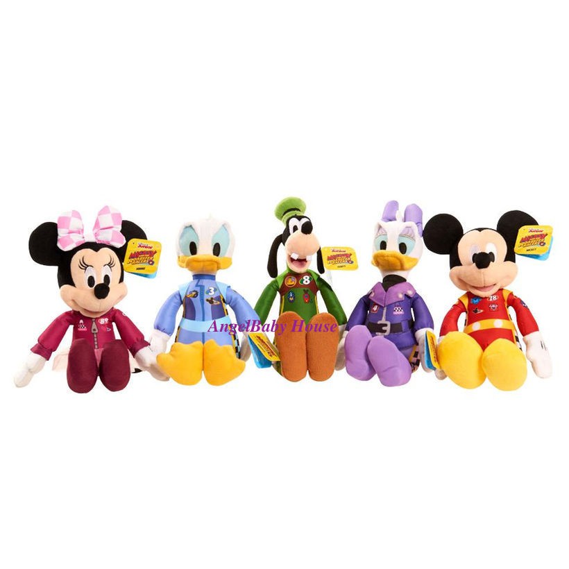 mickey and the roadster racers plush