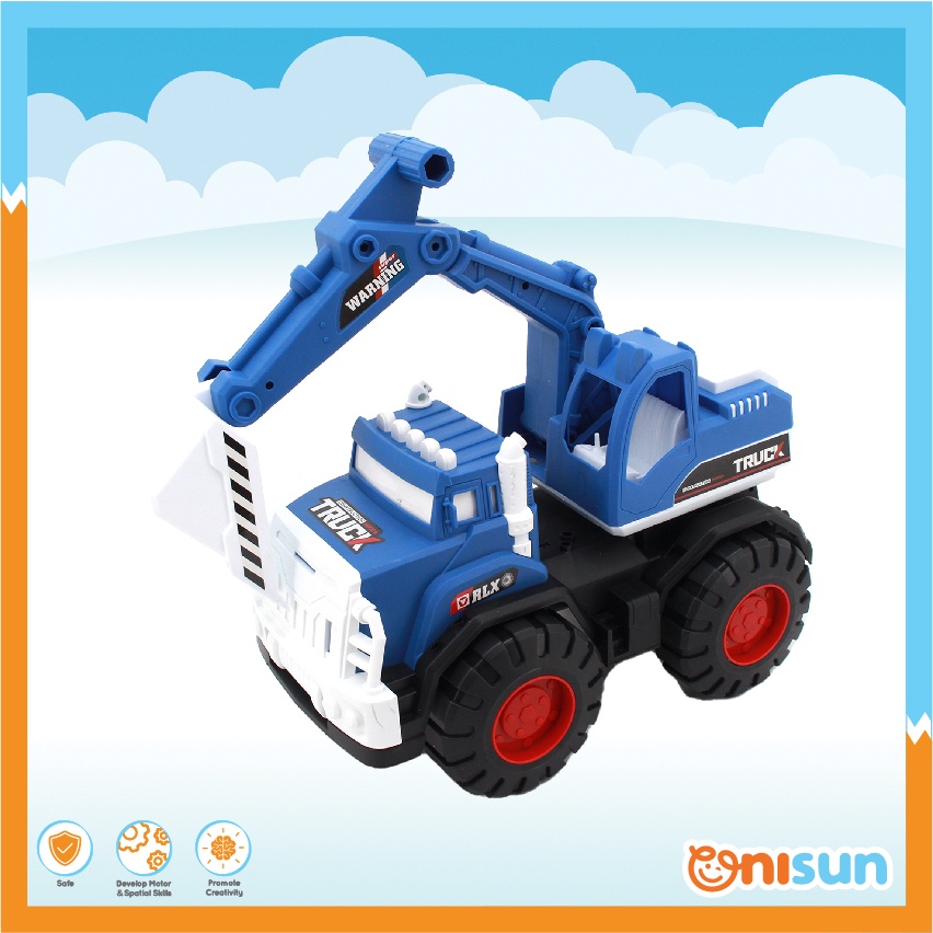 Children Large Construction Excavator vehicle (Mainan Kanak-kanak)