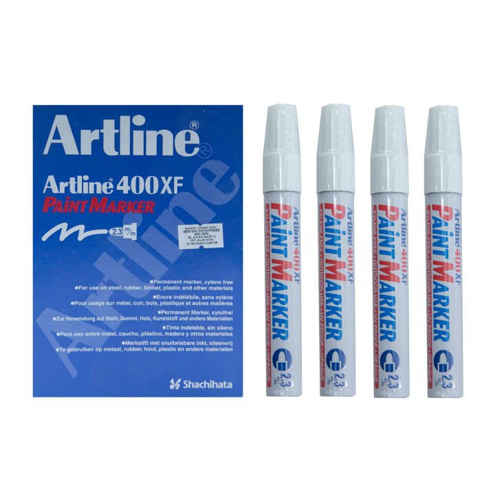 ARTLINE 400XF PAINT MARKER WHITE Shopee Malaysia