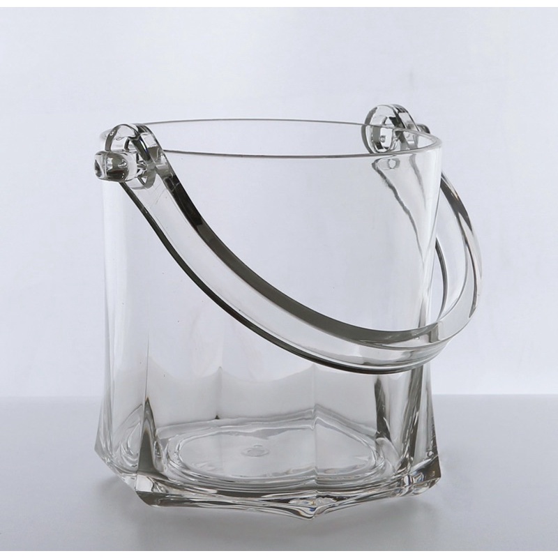 Crystal Acrylic Ice Bucket / Transparent Plastic Ice Bucket / Bar Ice ...