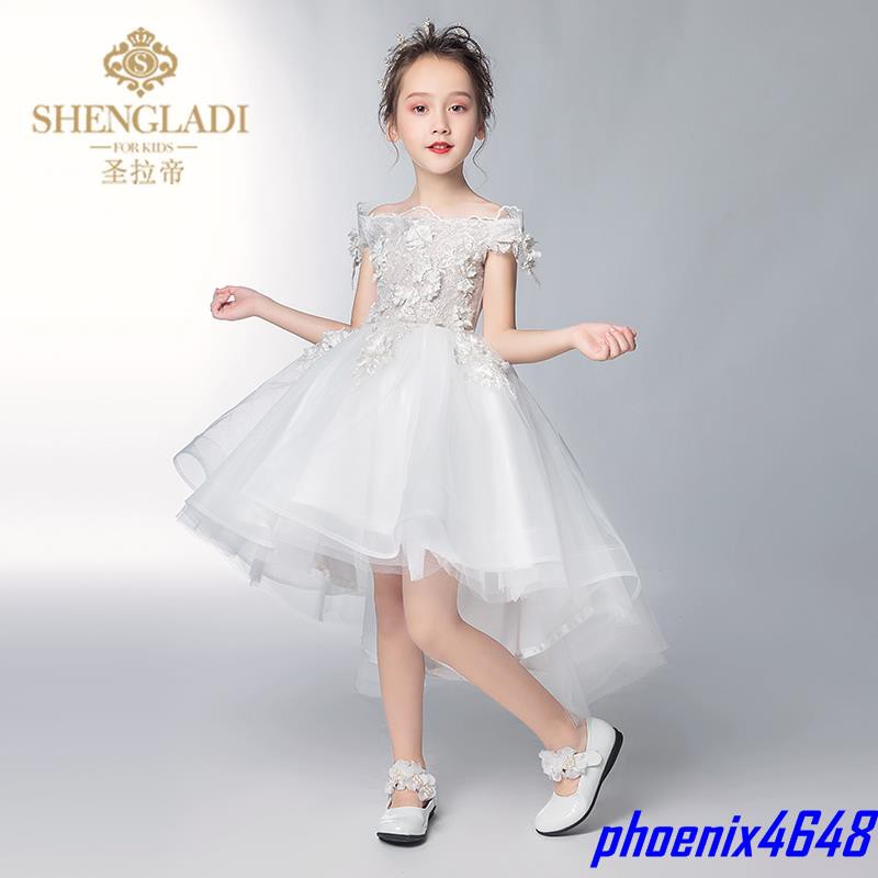 white wedding dresses for kids