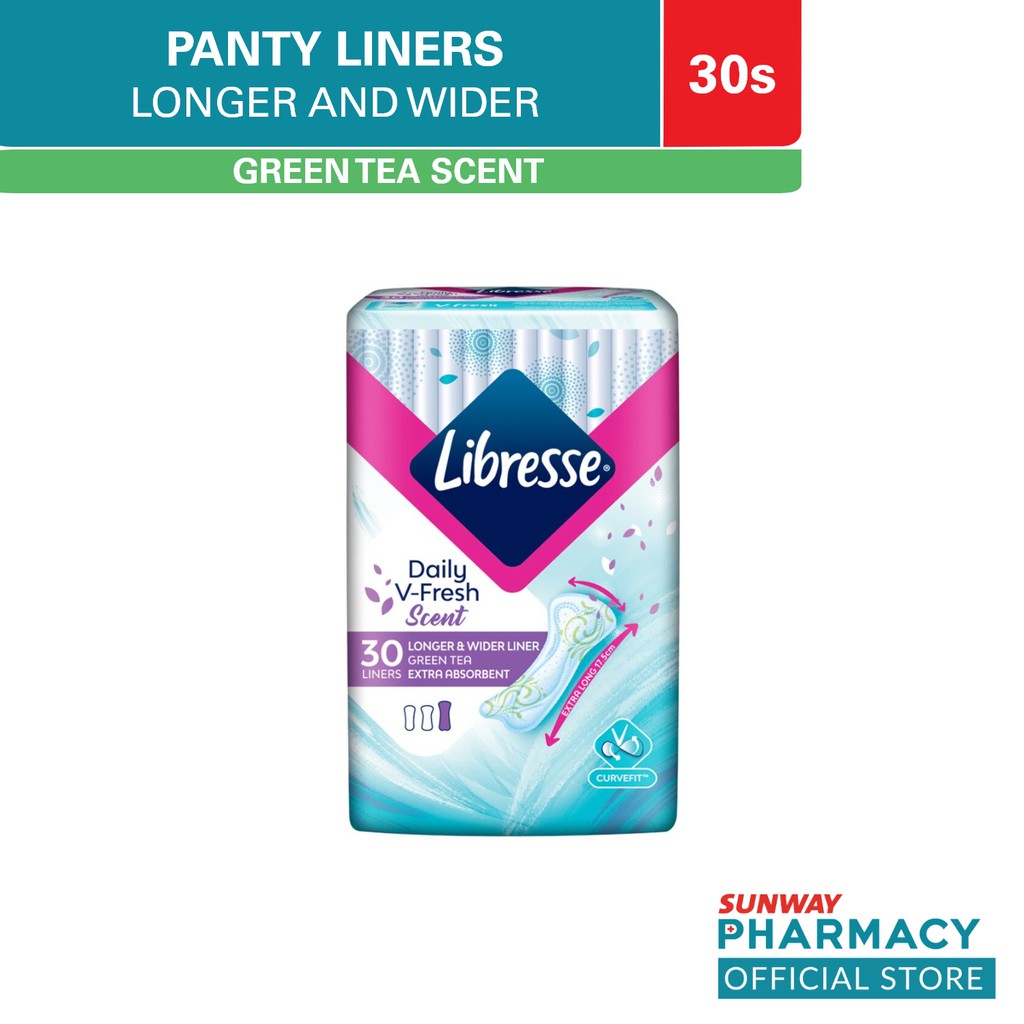 Libresse Lw Slim PantyLiner G/Tea (30's) Shopee Malaysia