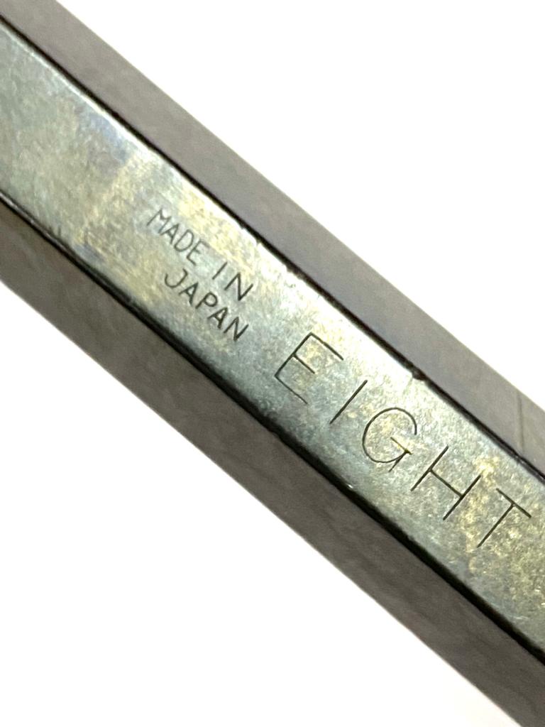 Eight Tool 1/2" SNCM+V HEX KEY WRENCH STANDARD LENGTH Black parkerized