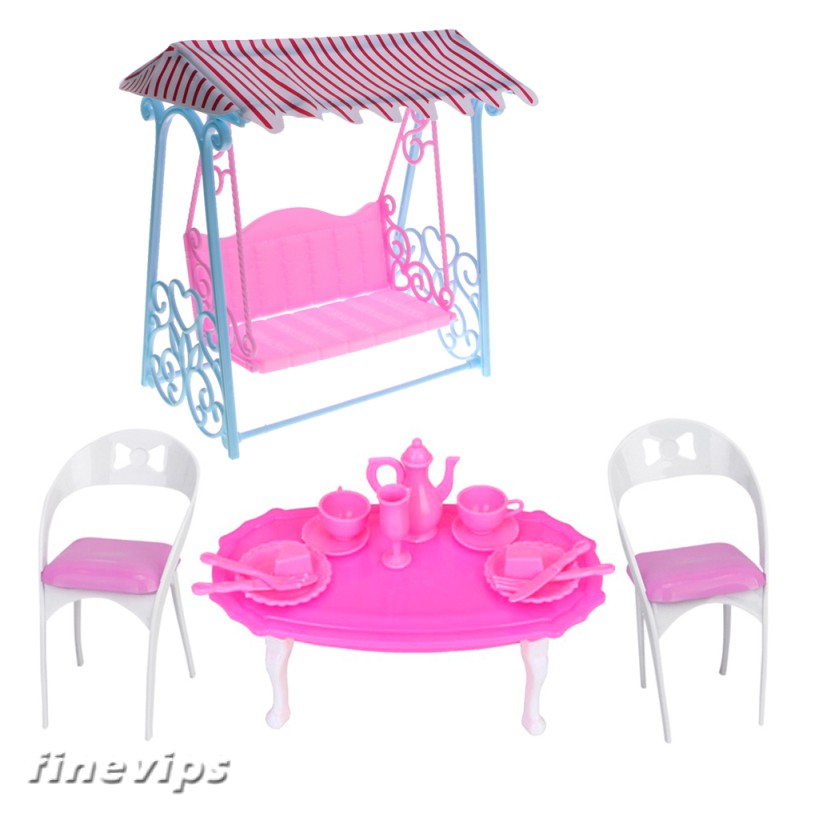 barbie table chair