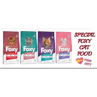 Special Foxy Cat Dry Food 2kg 3kg Free Gift Shopee Malaysia
