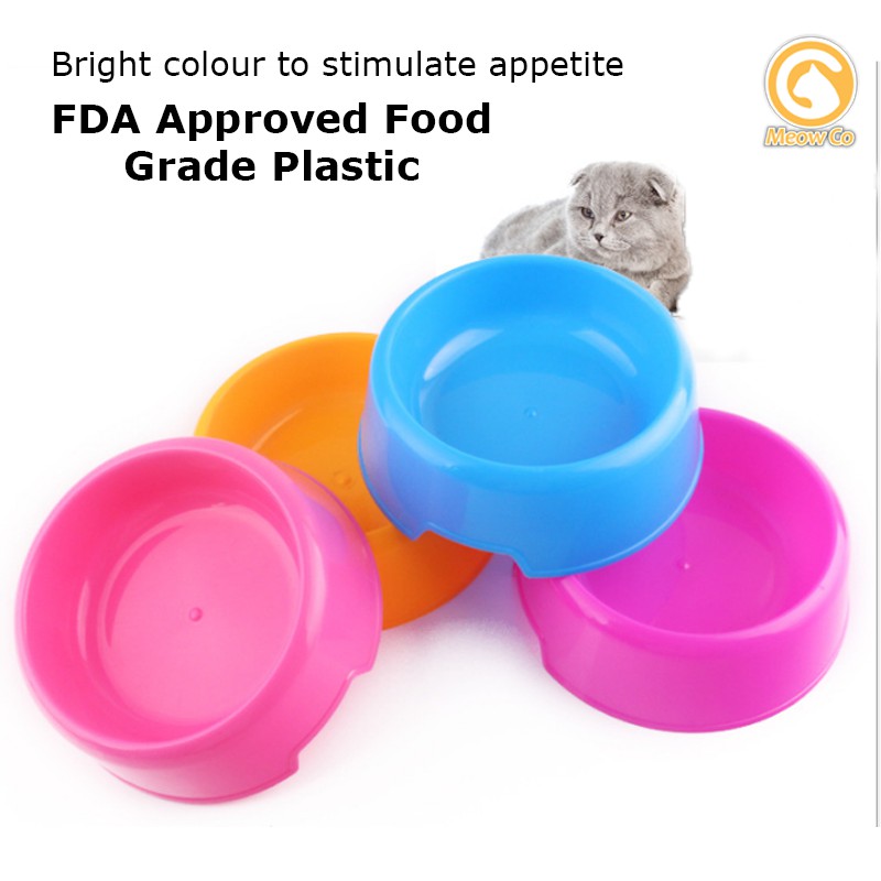 FDA Approved Food Grade Plastic Cat Food Bowl