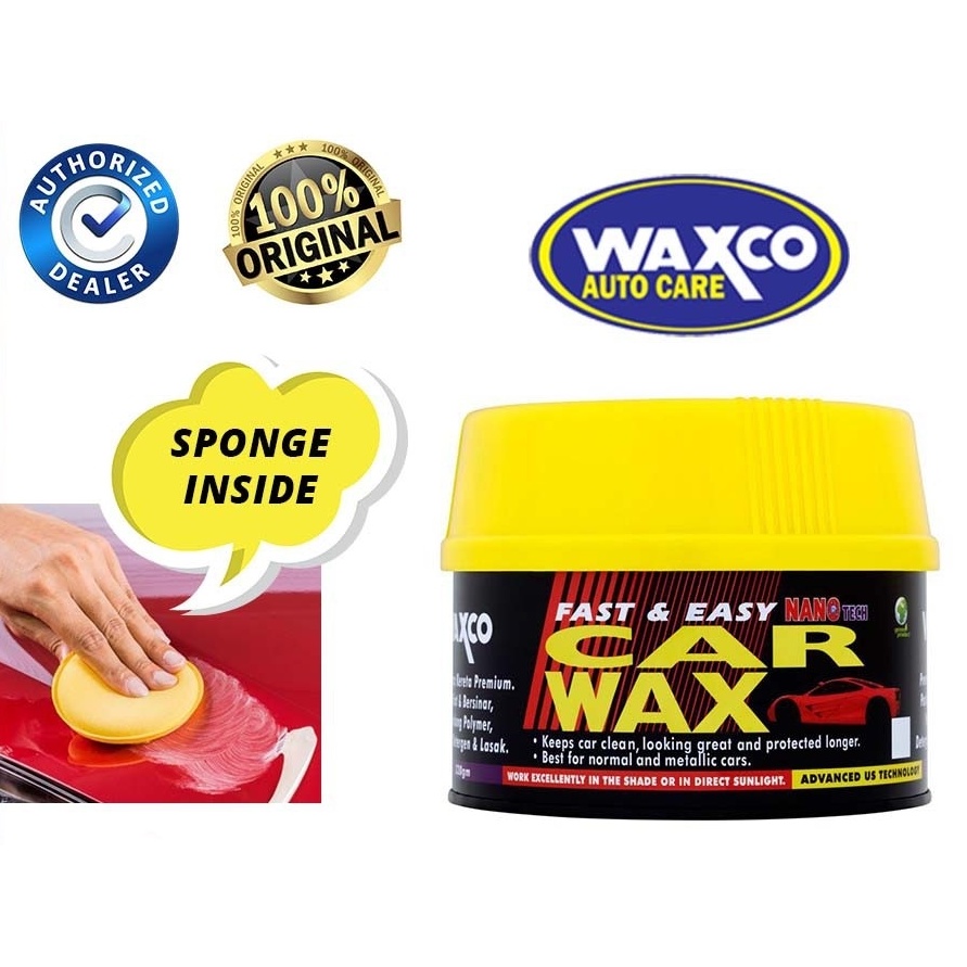 100 ori Waxco Car Wax Polish 320g fast and easy car wax and polish