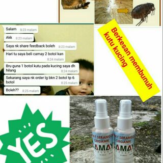 CAMAY SPRAY KUTU LICE NATURAL SPRAY WITH 🎁  Shopee Malaysia