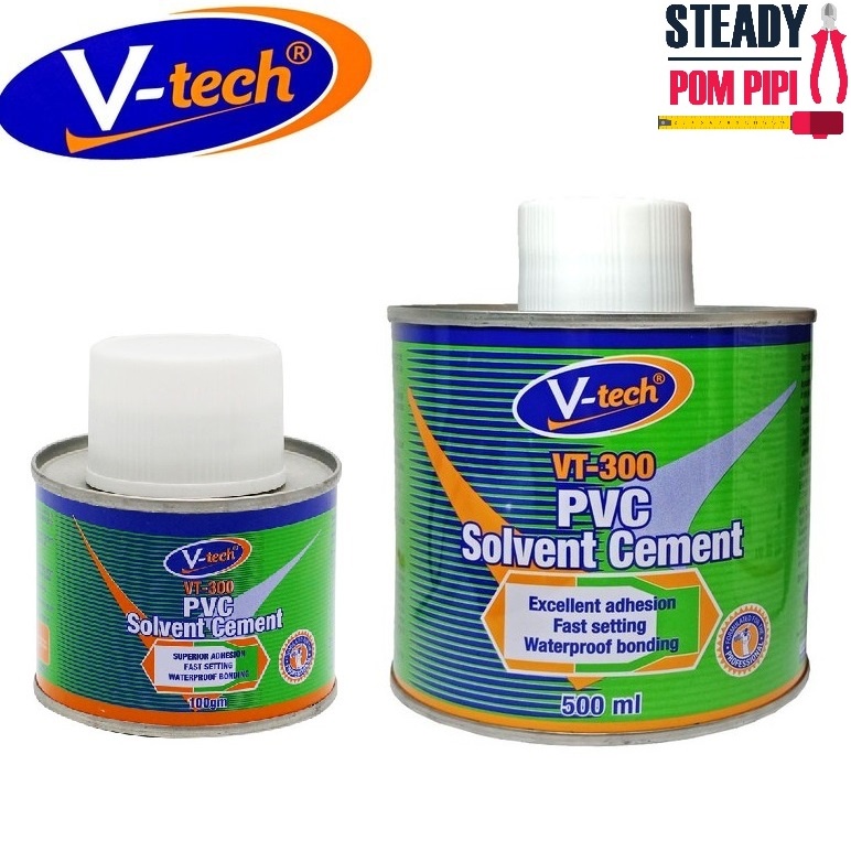 VT300 VTECH PVC GLUE / SOLVENT CEMENT (100G / 500G) Shopee Malaysia