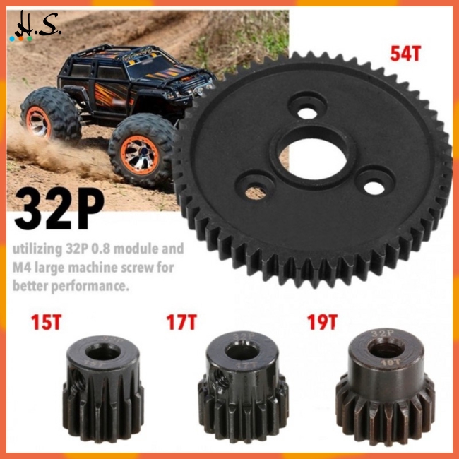 traxxas slash 4x4 gearing