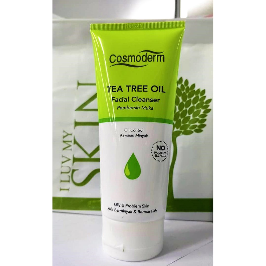 cosmoderm tea tree cleanser