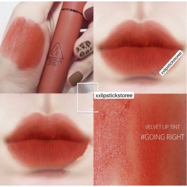 Going Right 3ce Velvet Lip Tint Color Lipgloss Shopee Malaysia