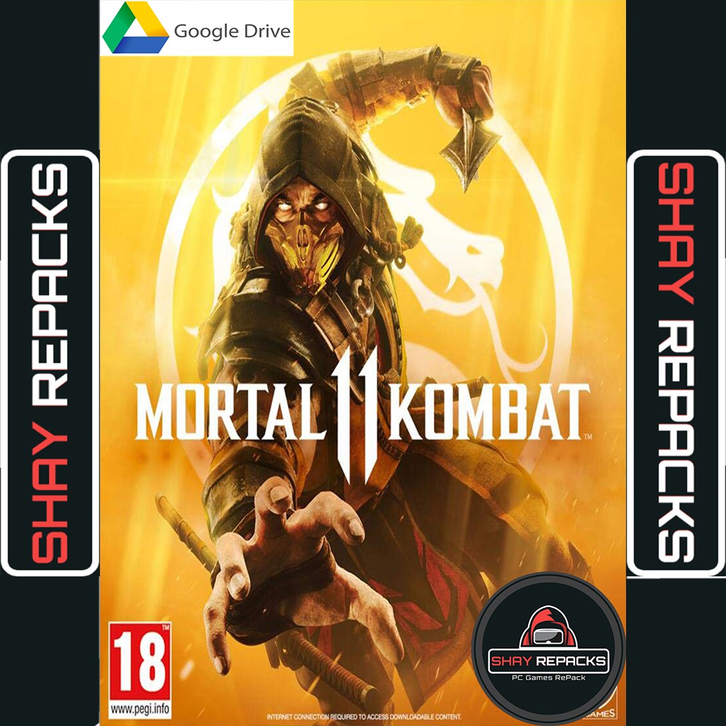 Pc Google Drive Mortal Kombat 11 Shayrepack Shopee Malaysia