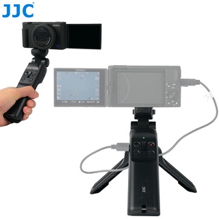 JJC Wired Sony Camera Control Handle Mini Tripod ZV-1, A7M4, A9 II, A7R4, A6600, A7M3, A7S3 And Other Cameras