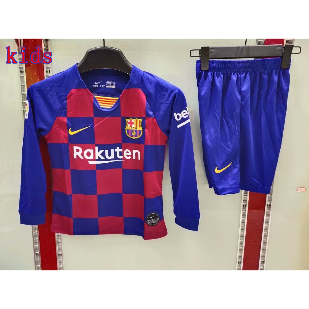 barcelona jersey set