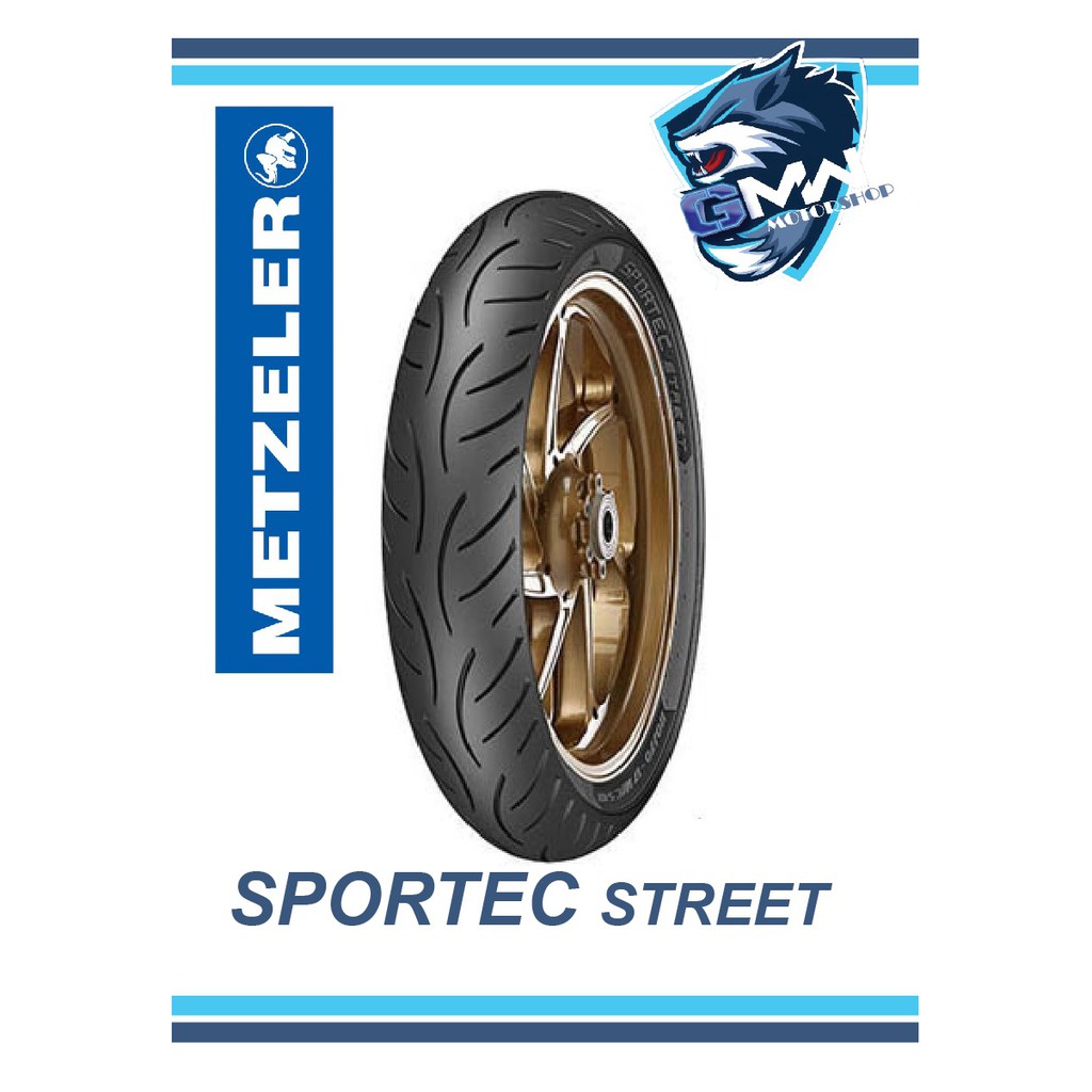 Tayar Metzeler Sportec Street Tyre Tubeless 8090 17 7090 17 9080 17