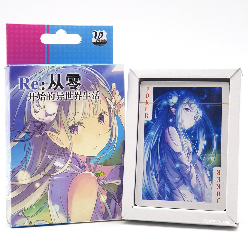 Card Games] Re:Zero - Starting Life in Another World collect-able anime  poker card, birthday gift, personal gift | Shopee Malaysia