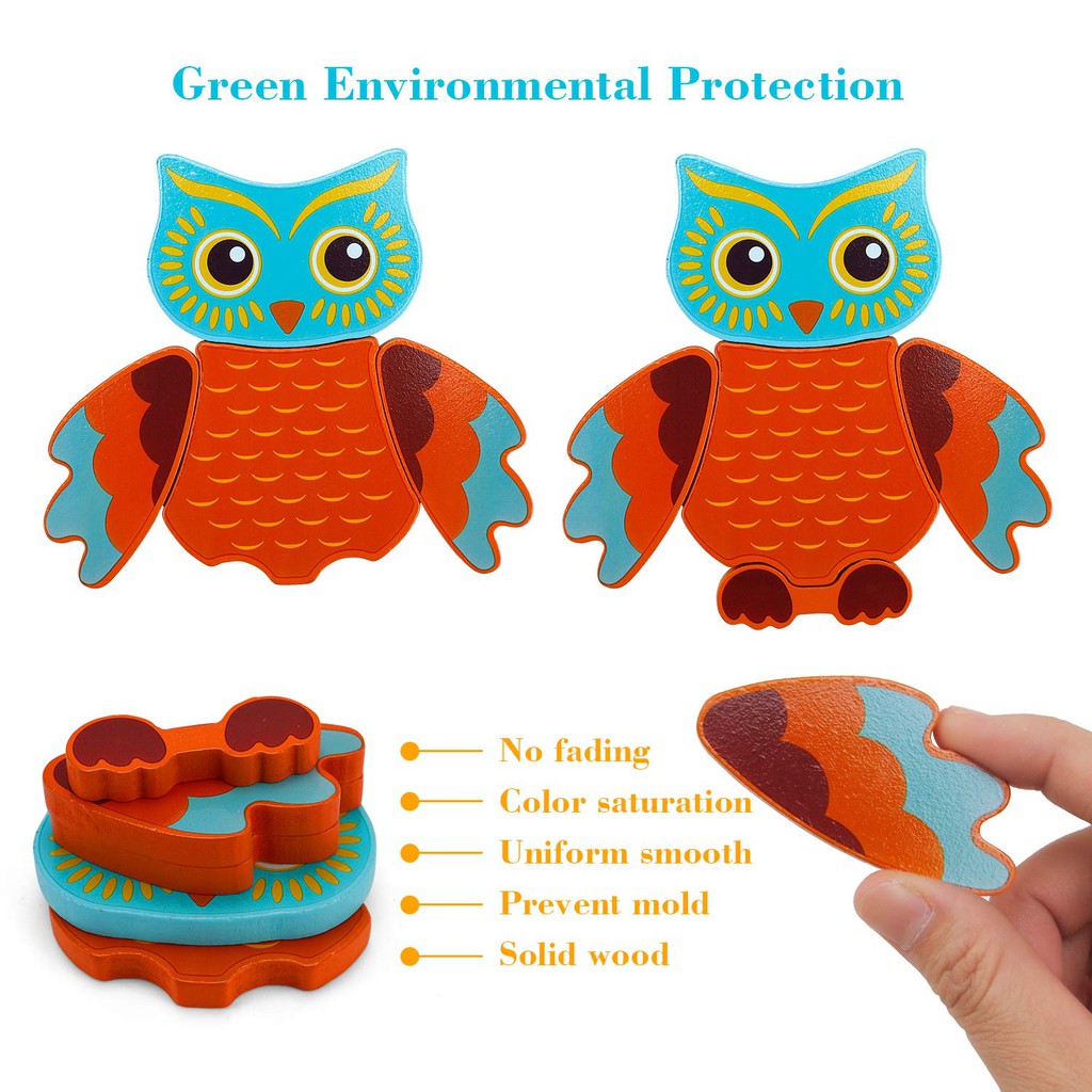 wooden jigsaw for 1 year old