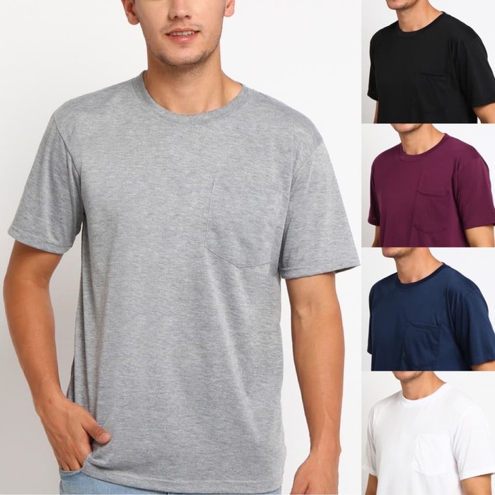 plain pocket tees
