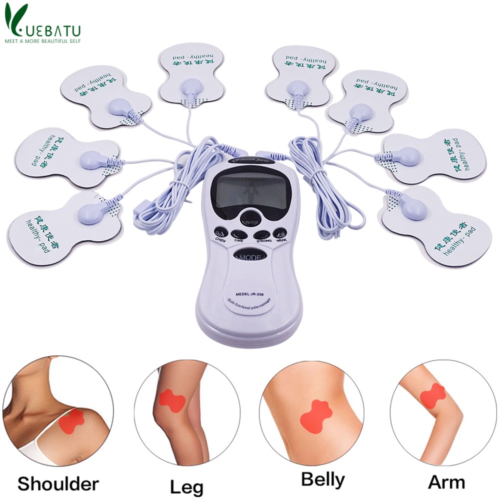 Neck Massager Back Electric TENS Foot Pain Body Massager Electro Muscle Electrotherapy Stimulator Therapy Massage Slimming Relax