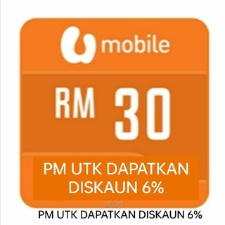 TOP UP RELOAD UMOBILE RM30 / RM35
