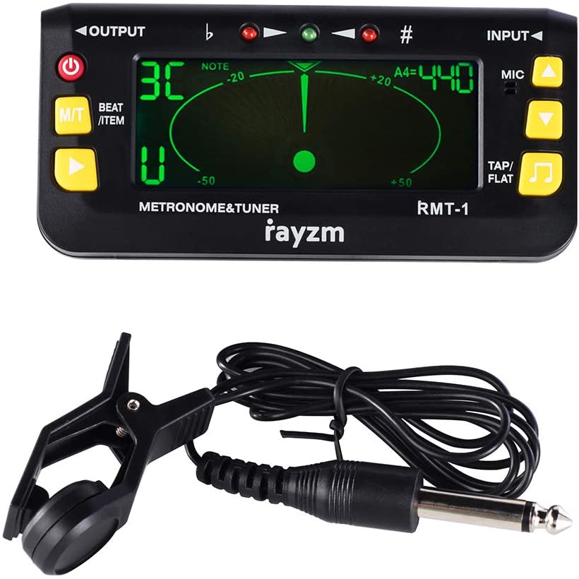 Rayzm Metronome Tuner (Metrotuner) for Guitar/Bass/Ukulele/Violin