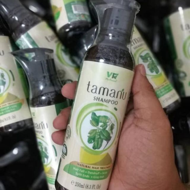 shampoo shampo Tamanu Jojoba Vitamin  E rambut  kelemumur 
