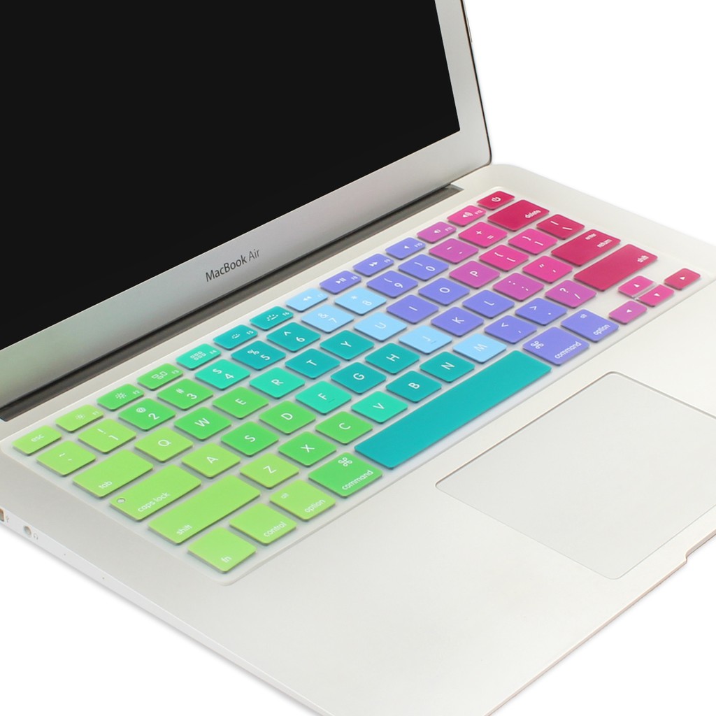 NEW Apple Green Silicone Keyboard Cover Skin for Macbook //Pro 13/" 15