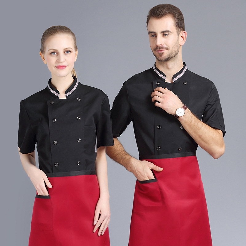 Chef Uniform Chefs Summer Dining Restaurant Work Clothes Fashion