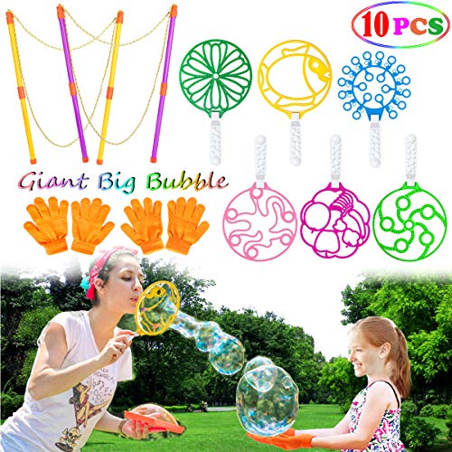 MIMIDOU 10 Pcs Colorful Big Bubble Set Toy for Kids, | Shopee Malaysia