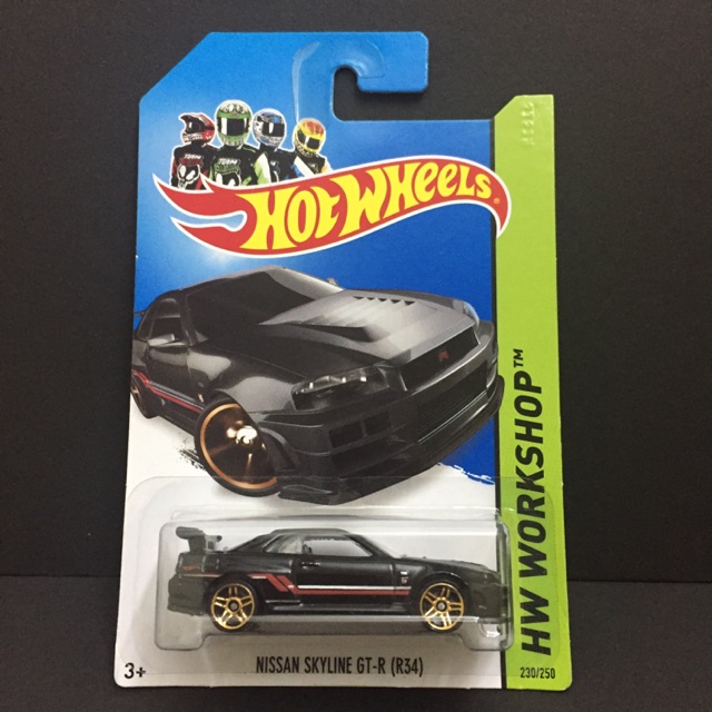 hot wheels skyline gtr r34