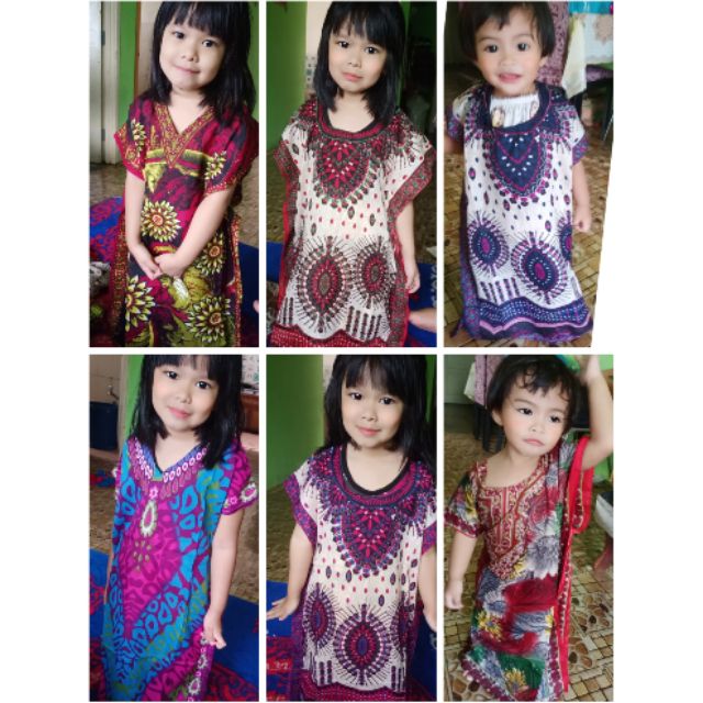 Kaftan dubai budak baju  kelawar  budak Shopee Malaysia